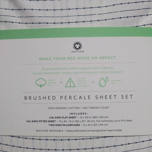 New Under The Canopy California King sheet set - Picture 3 of 5